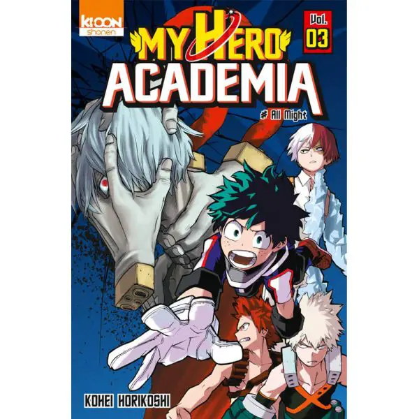 my hero academia manga tome 3