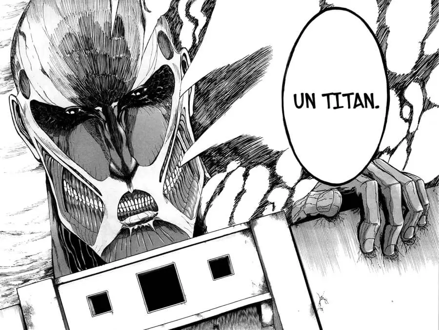 titan colossal attaque des titans apparition shiganshina