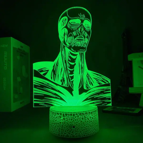 lampe snk titan colossal vert