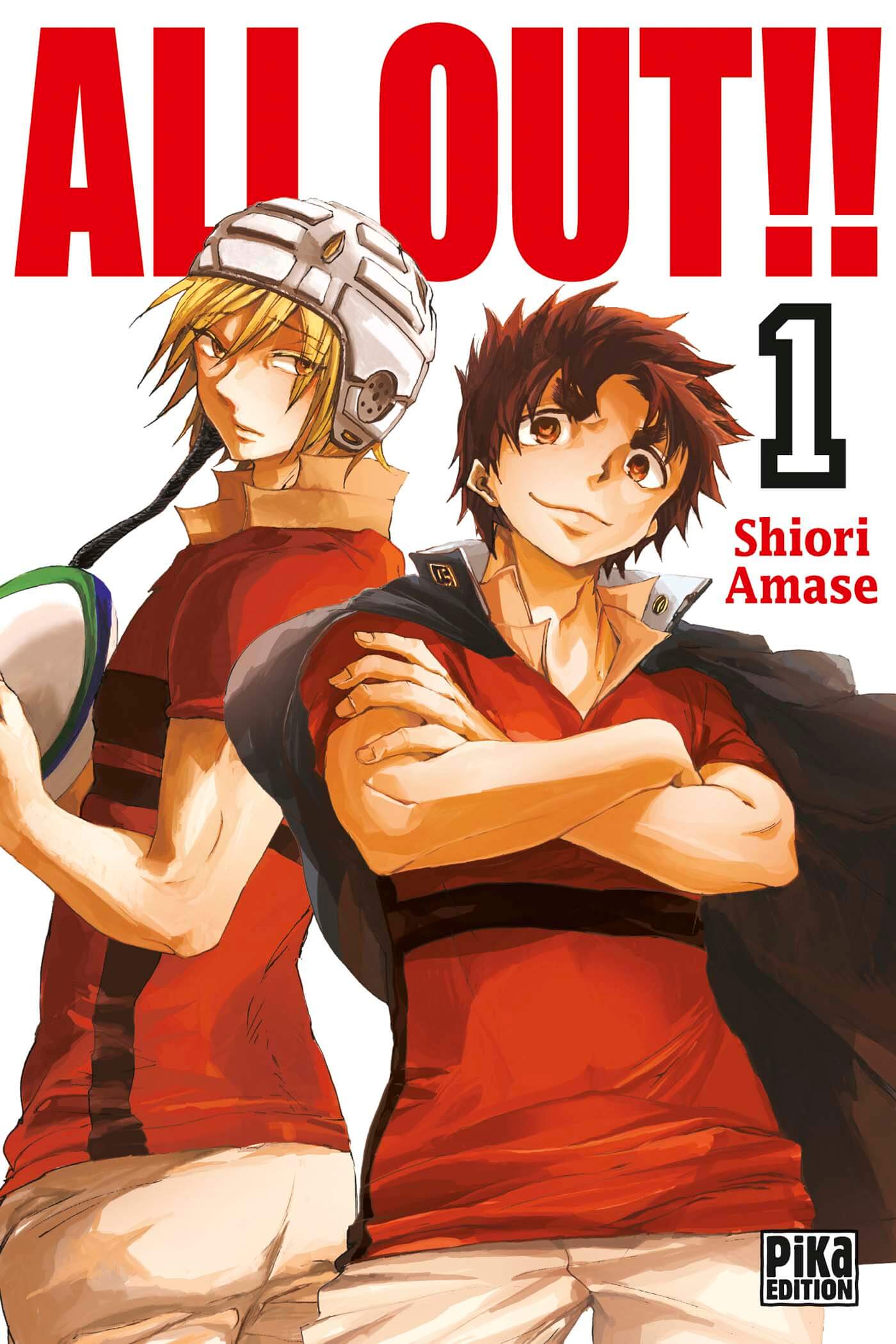 all out!! tome 1 visuel